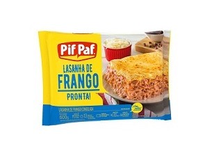 Lasanha de Frango Congelada Pif Paf 600g