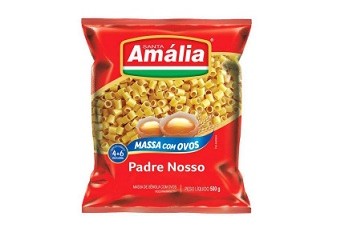 Macarrão Padre Nosso Santa Amália c/ Ovos 500g