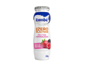 Iogurte Itambé Frutas Vermelhas Nolac Zero Lactose 170g