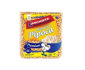 Milho para Pipoca Premium Anchieta 500g