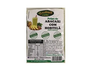 Polpa de Abacaxi com Hortelã Desfruit 100g