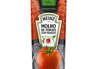 Molho de Tomate com Pedaços Heinz Manjericão 340g