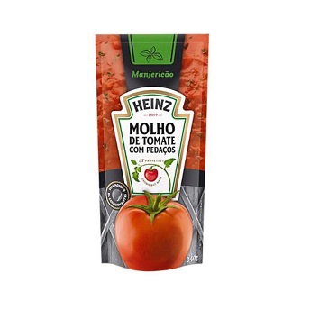 Molho de Tomate com Pedaços Heinz Manjericão 340g