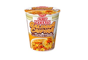 Cup Noodles sabor Galinha Caipira Nissin 69g
