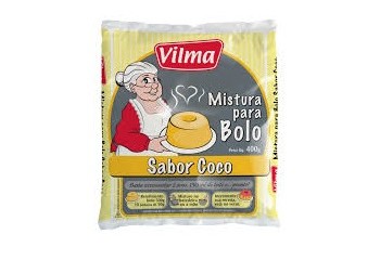 Mistura para Bolo Vilma Sabor Coco 400g