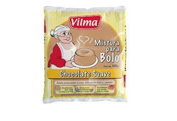 Mistura para Bolo Vilma Sabor Chocolate Suave 400g