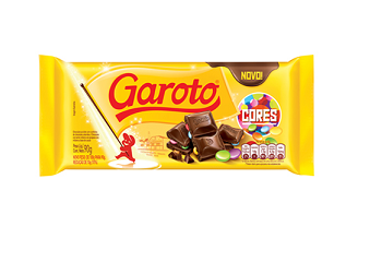Barra de Chocolate Cores Garoto 90g