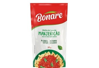 Molho de tomate Bonare Manjericão 340g