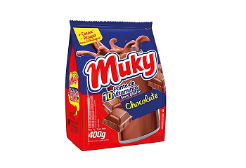 Achocolatado em pó Muky Sabor Chocolate  400g