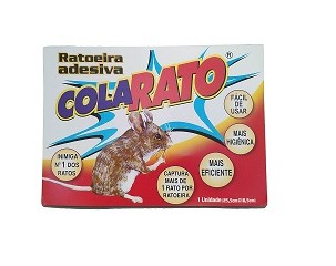 Ratoeira Adesiva Cola Rato 1und
