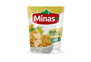 Milho em Conserva Sachê Minas+ 170g