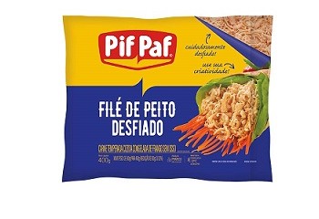 Filé de Peito de Frango Desfiado Pif Paf 400g