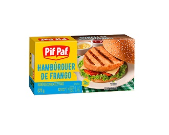 Hambúrguer de Frango Pif Paf 672g