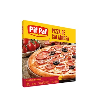 Pizza de Calabresa Pif Paf 460g