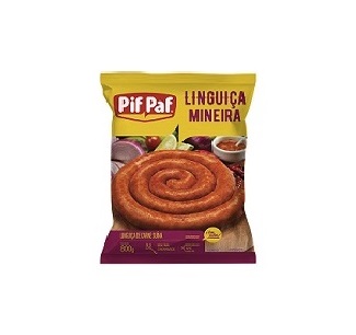 Linguiça Mineira Suína Pif Paf 800g