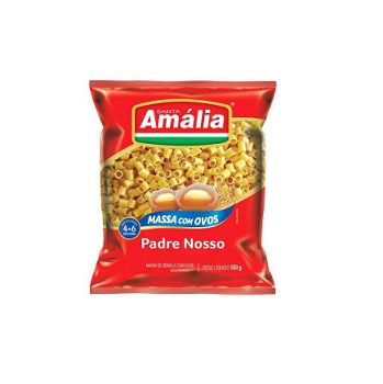 Macarrão Padre Nosso Santa Amália c/ Ovos 500g