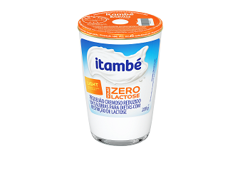 Requeijão Itambé Cremoso Light Zero Lactose 220g