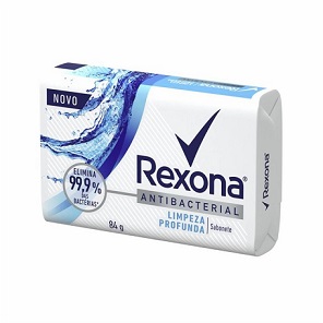 Sabonete Rexona Antibacterial Limpeza Profunda 84g