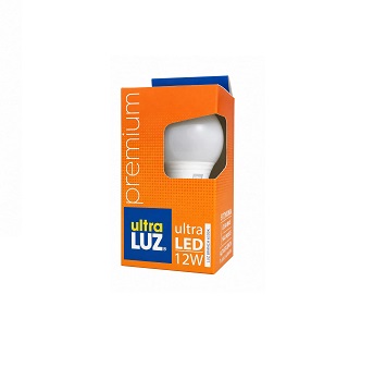 Lâmpada Ultra Luz Led Premium 12w