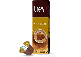 Cápsula Chai Latte Tres Corações 10und