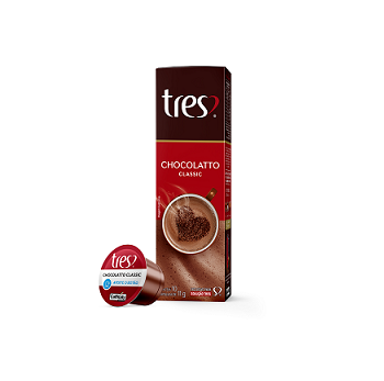 Cápsula Chocolatto Classic Tres Corações 10und