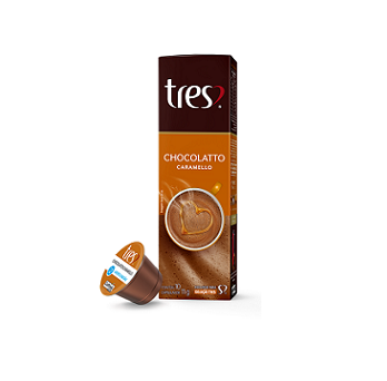 Cápsula Chocolatto Caramello Tres Corações 10und