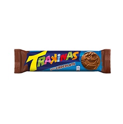 Bisc Recheado Chocolate Trakinas 126g