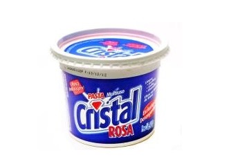 Pasta Multiuso Cristal Rosa 500g