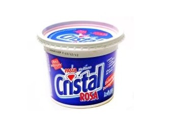 Pasta Multiuso Cristal Rosa 500g