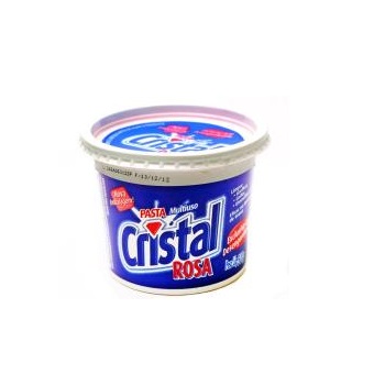 Pasta Multiuso Cristal Rosa 500g