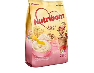 Mingau Nutribom de Aveia e Arroz Sache 180g