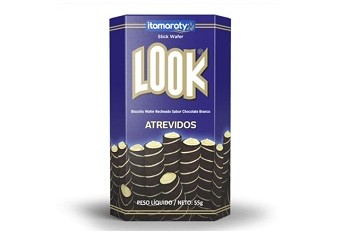 Biscoito Wafer Sabor Atrevidos Look 55g