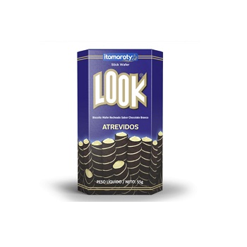 Biscoito Wafer Sabor Atrevidos Look 55g