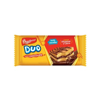 Bolinho Bauducco DUO sabor chocolate 27g