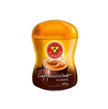 Cappuccino Classic 3 Corações 400g