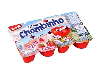 Chambinho Nestlè  Morango 320g