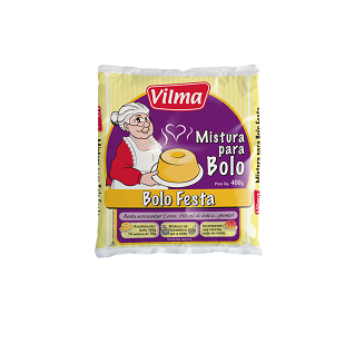 Mistura para Bolo Vilma Sabor Bolo Festa 400g