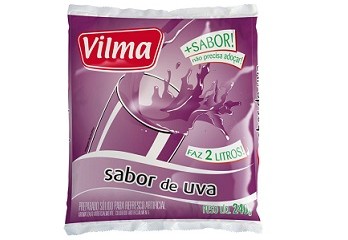 Suco Vilma Sabor Uva 240g