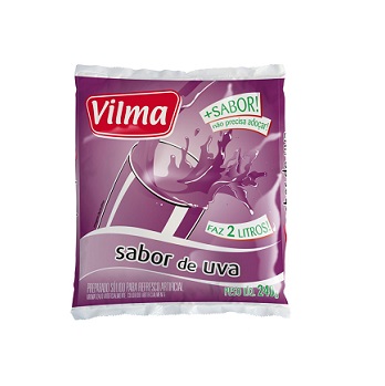 Suco Vilma Sabor Uva 240g