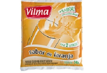 Suco Vilma sabor de Laranja 240g