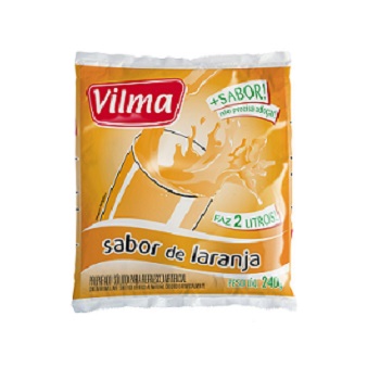 Suco Vilma sabor de Laranja 240g