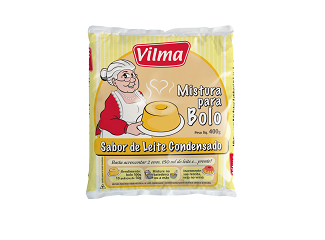 Mistura para Bolo Vilma Sabor Leite Condensado 400g