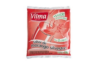Suco Vilma sabor Morango Silvestre 240g