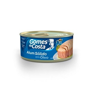 Atum Sólido em Óleo Gomes da Costa 120g