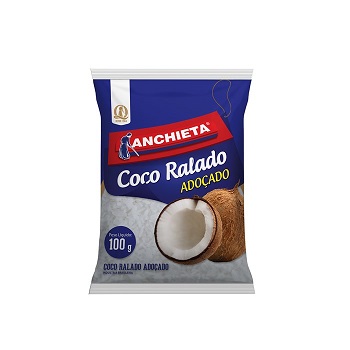 Coco Ralado Adoçado Anchieta 100g