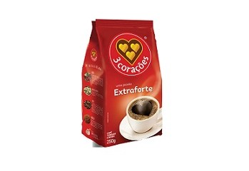 Café 3 Corações Extra Forte 250g