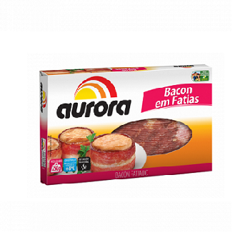 Bacon Em Fatias Aurora 250g