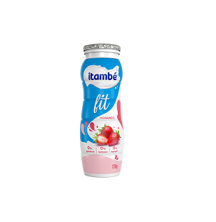 Iogurte Itambé Fit Morango Zero Lactose 170g