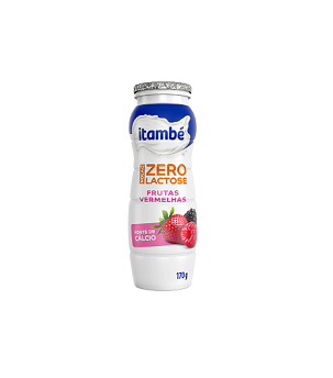 Iogurte Itambé Frutas Vermelhas Nolac Zero Lactose 170g