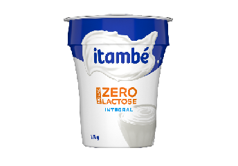 Iogurte Natural Integral Itambé Zero Lactose 170g